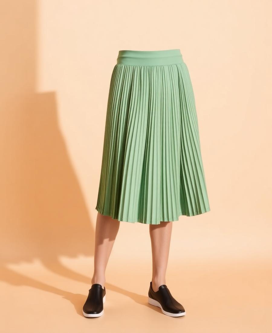 Marea Pleated Skirt